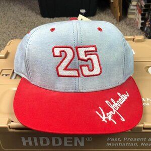 NWT Vintage 90s Ken Schrader‎ NASCAR Snapback Hat
